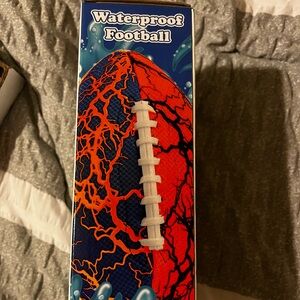 Waterproof Football - Blue and Orange